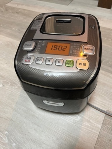 アイリスオーヤマ 圧力IH炊飯器 3合炊き