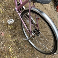 ピンクママチャリ外装6段変速🚲の画像