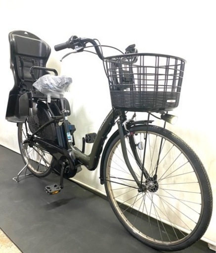 1都4県全域送料無料　業界最長12ヶ月保証　電動アシスト自転車　ヤマハ　パスラフィーニ　26インチ　子供乗せ　3人乗り対応