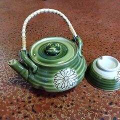 土瓶蒸し　5セットです。和食器　織部　織部菊の画像