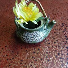 土瓶蒸し　5セットです。和食器　織部　織部菊の画像