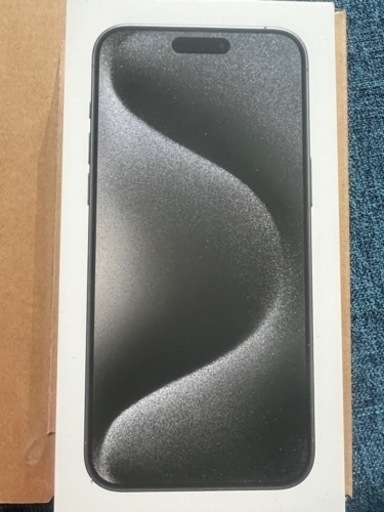 新品未開封 iPhone15 pro Max 256GB SIMフリー ナ Black titanium