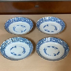 【予約済】小鉢（楕円、薄め）4個セット　※同シリーズのコーヒーカップなどとセットならお値引きありの画像