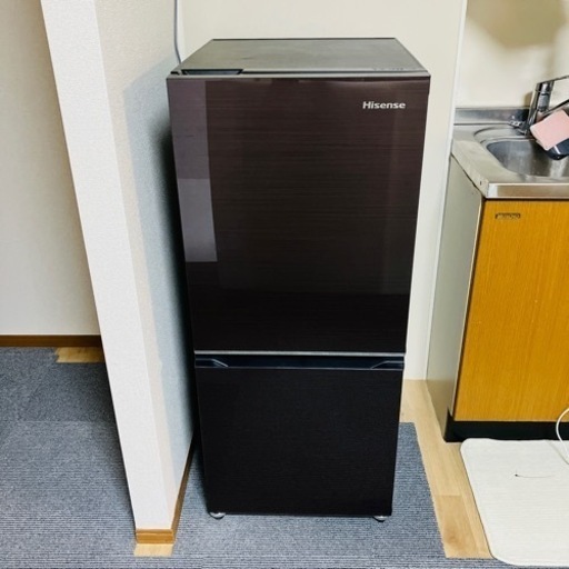 Hisense  ハイセンス 冷蔵庫　135L 右開き　2023年製　冷凍未使用