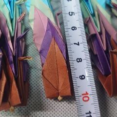 千羽鶴  せんばづる  千羽鶴  せんばづる  ◐サイズイメージ７０✕５０の画像
