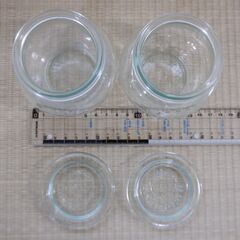WECK　ガラスビン_２個_使用済品の画像
