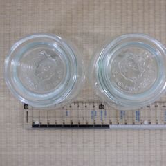 WECK　ガラスビン_２個_使用済品の画像