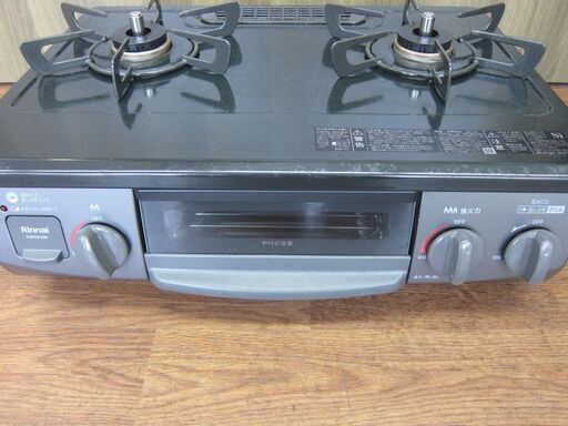 Rinnai リンナイ ガスコンロ KSR563BKR LP プロパンガス　現状品