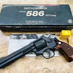 マルシン S&W M586 .357マグナム 6インチ HW モデルガン