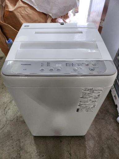 【売却済】Panasonic 全自動洗濯機6k NA-F6B1
