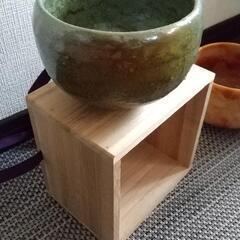 楽焼き 抹茶茶碗の画像