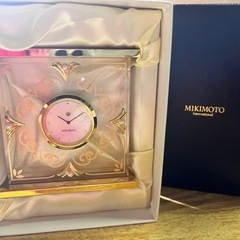MIKIMOTO パールの置き時計