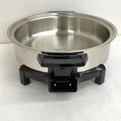 【REGASTOCK川崎店】WEST BEND ウエストベンド ELESKI CORE エレスキコア 電気フライパン ステンレスの画像