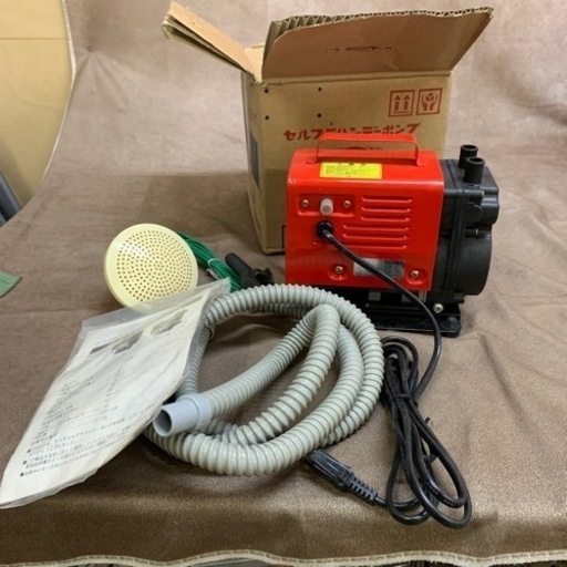 新品保管品　ポンプ　寺田ポンプ　セルプラポンプ　HP-50