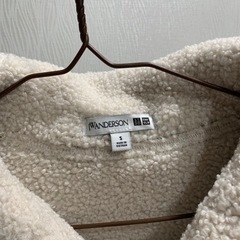 【JW ANDERSON ×UNIQLO】ボアフリースブルゾン Sサイズ/アウター/ジャケット/茶色の画像