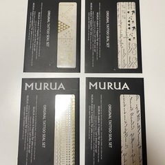 新品　MURUA　ORIGINAL TATTOO タトゥーシール　タトゥの画像