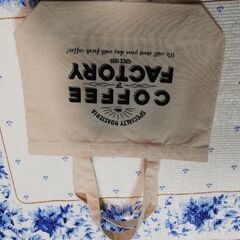 コーヒーファクトリーの福袋　手ぬぐいとエコバッグのみの画像