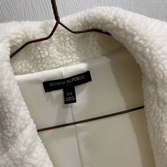 【BANANA REPUBLIC】ボアジャケット XS ファージャケット/ショート丈の画像