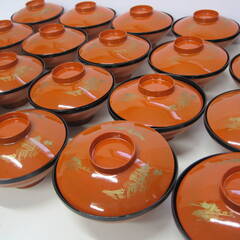 【保管品/中古】和食器 お椀 昭和レトロ 吸物椀 汁椀 径約12...