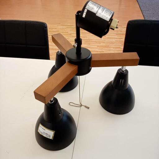 ★ジモティ割あり★ NITORI　照明器具　ブラック　クリーニング済　YJ1421