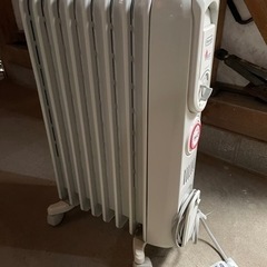 デロンギ　オイルヒーター　引き取り限定