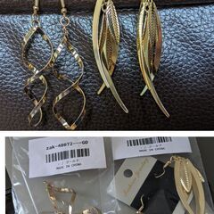 フックピアス2点セット（新品）