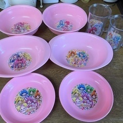 プリキュアお皿コップセット
