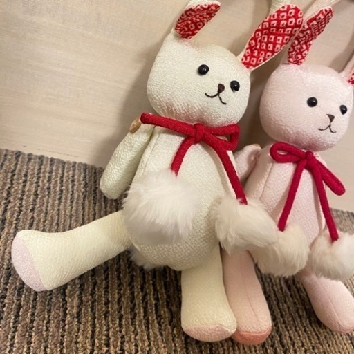 珍しい、うさぎの形の七五三バッグ