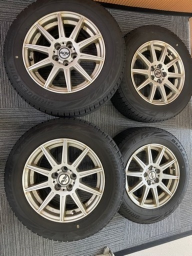 ホイール付きスタッドレスタイヤ 195-65-15