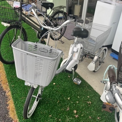 BRIDCESTOE Assista ブリヂストン アシスタ 三輪 電動アシスト自転車 電動自転車 電動アシスト付き自転車 通勤 通学 三輪車