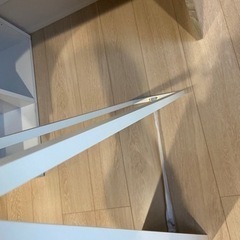 姿見　白　置き型の画像