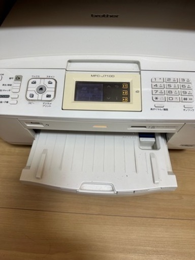 ブラザーインクジェット複合機 （印刷/複写/電話/FAX）MFC-J710D ＋4色インクセット