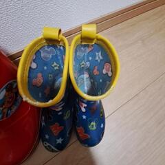 長靴☆2足☆16cmの画像