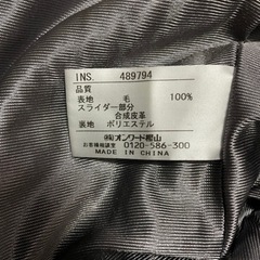 【美品】23区SPORT ウール フルジップニット ハイネック カーディガン ブルゾンの画像