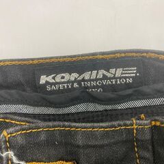 KOMINE ジーンズ サイズ 確認 プロテクター入れあり (管理番号：2900114）の画像