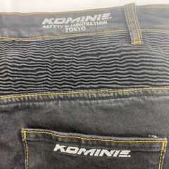 KOMINE ジーンズ サイズ 確認 プロテクター入れあり (管理番号：2900114）の画像