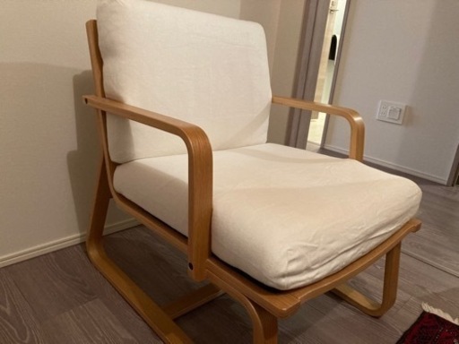 リビングでもダイニングでもつかえるソファチェア・オーク材