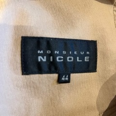 MONSIEUR NICOLE ムッシュ ニコル　コーデュロイ スリム パンツ　中古品の画像
