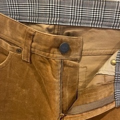 MONSIEUR NICOLE ムッシュ ニコル　コーデュロイ スリム パンツ　中古品の画像