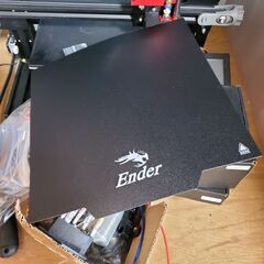 【値下中】3Dプリンタ Ender 3 Pro　組み立て済みいろいろカスタム(カラーディスプレイ、ガラスベッド、ダイレクトエクストルーダー化etc))の画像