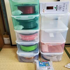 【値下中】3Dプリンタ Ender 3 Pro　組み立て済みいろいろカスタム(カラーディスプレイ、ガラスベッド、ダイレクトエクストルーダー化etc))の画像