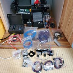 【値下中】3Dプリンタ Ender 3 Pro　組み立て済みいろいろカスタム(カラーディスプレイ、ガラスベッド、ダイレクトエクストルーダー化etc))の画像