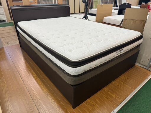 【愛品館八千代店】ニトリ　ダブルベッド　NスリープハードH2-CR