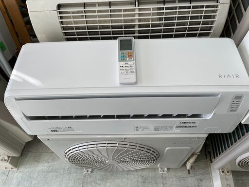 標準取り付け工事込み　RIAIR YHAC-28L1-W ヤマダオリジナル エアコン 2021年モデル 主に10畳用 ホワイト