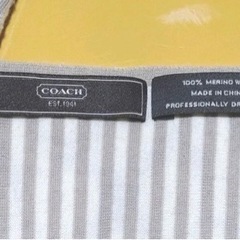 COACH コーチ マフラーの画像