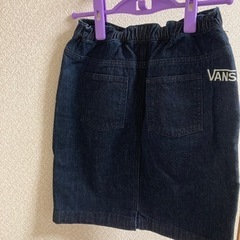 VANS デニムスカートの画像