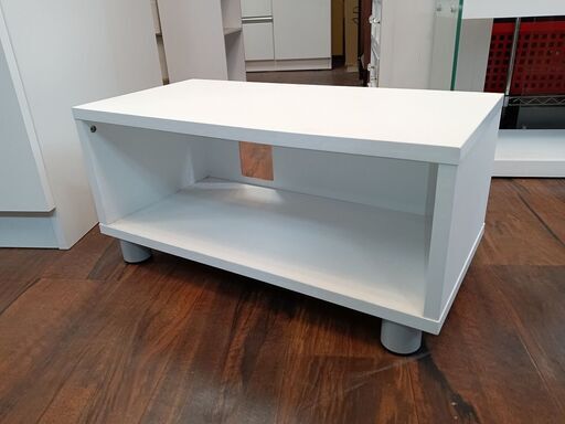 テレビボード　ホワイト　サイズ（約）幅５９．９㎝×奥２９cm×高２８㎝　　■近隣配送無料 買取GO‼　栄和店