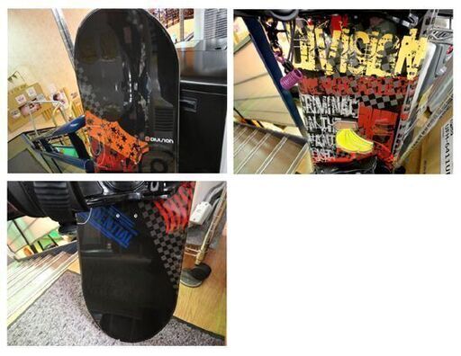 美品 DIVISON スノーボード 154㎝ 2点セット CONFIDENTIAL ビンディング CSB 西岡店 