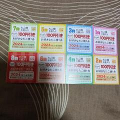 銀だこ　割引クーポン券８枚セット　新品