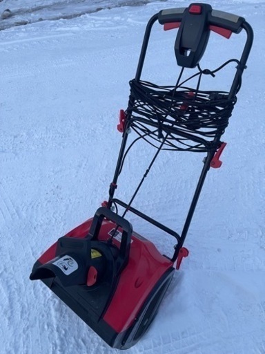 新品同様！電動除雪機　スノーエレファントDX  28000円！！